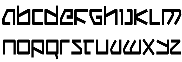Kobold Condensed Font LOWERCASE