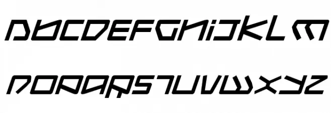 Kobold Italic Schriftart Groß