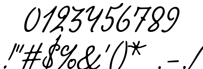 KobzarKS Font OTHER CHARS