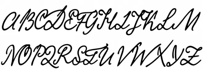 KobzarKS Font UPPERCASE
