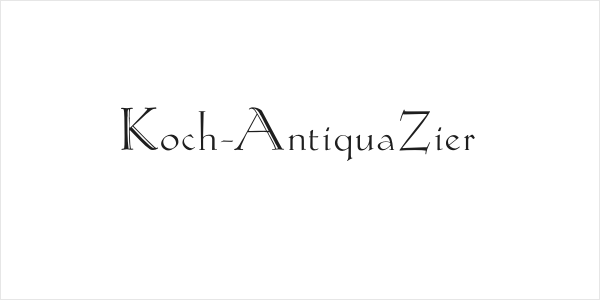Koch-AntiquaZier Logo