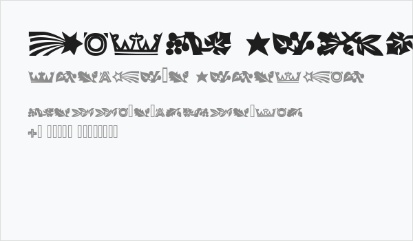Koch Dingbats Business Card