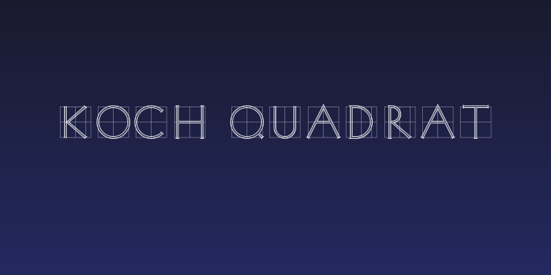 Koch Quadrat Social Header