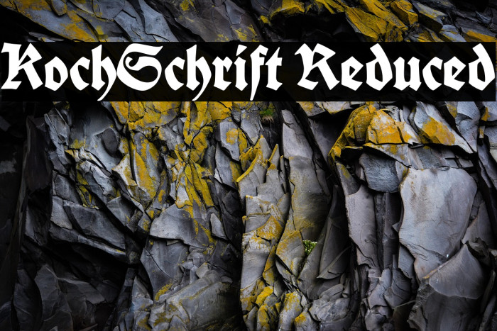 Koch-Schrift Reduced Example 2