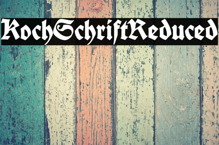 Koch-SchriftReduced Example 2