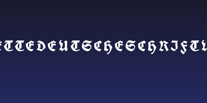 KochFetteDeutscheSchriftUNZ1A-I Social Header