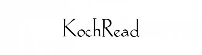KochRead  Fuentes Gratis Descargar