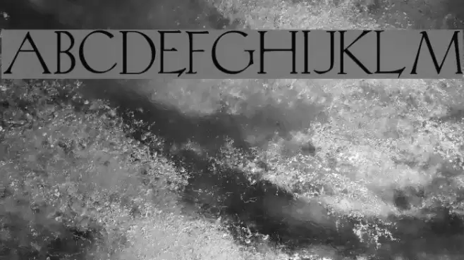 KochRoman Font examples