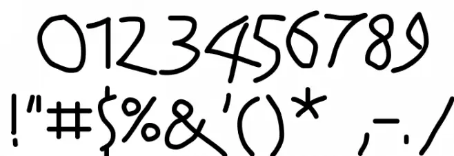 KochRootsRoundBold Font OTHER CHARS