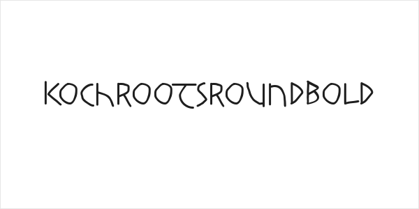 KochRootsRoundBold Logo