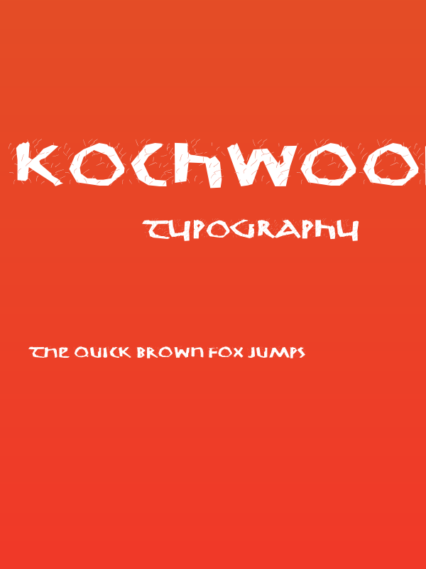 KochWoodcut Poster