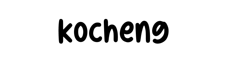 Kocheng  font caratteri gratis