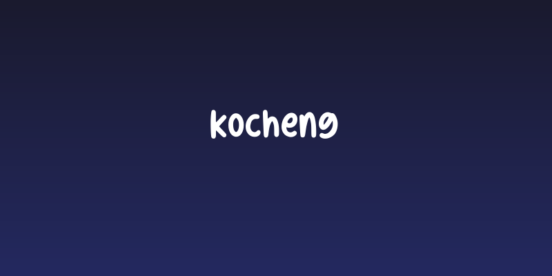 Kocheng Social Header