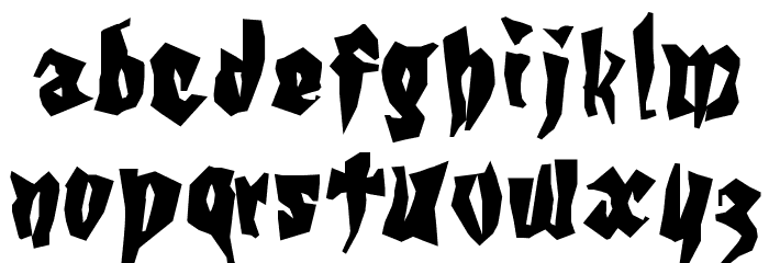 KochsGries Font LOWERCASE