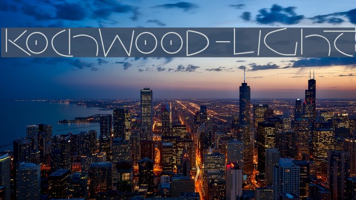 Kochwood-Light Example 1