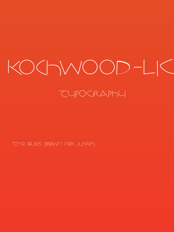 Kochwood-Light Poster
