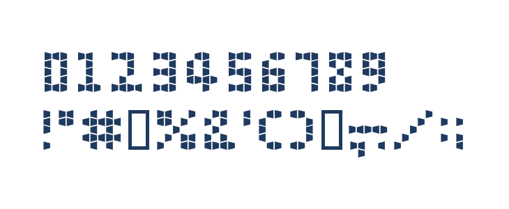 Kodama RegularE Other Characters