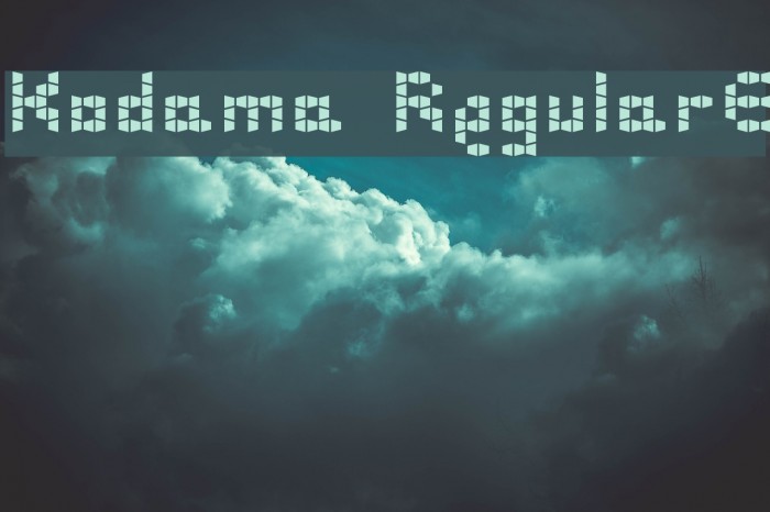 Kodama RegularE Example 1