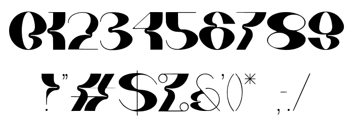 Kodaro Font OTHER CHARS