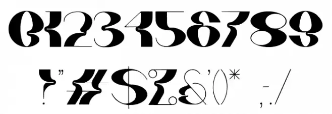 Kodaro Font OTHER CHARS