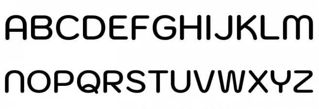 Kodchasan SemiBold Fonte MAIÚSCULAS
