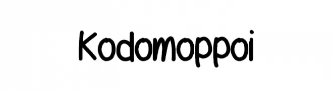 Kodomoppoi  Descarca Fonturi Gratis