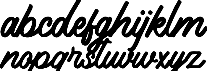 Koeltoerals Font LOWERCASE