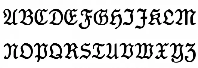 Koenig-Type Mager Schriftart Groß