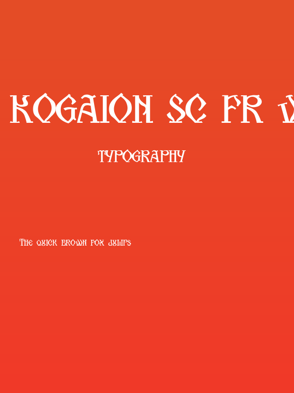 Kogaion SC FR v3.9 Poster