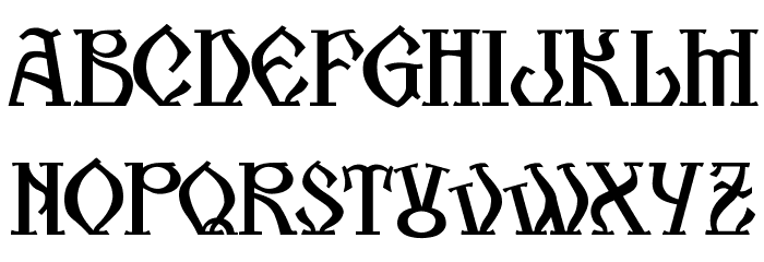Kogaion SC FR v3.9 Font LOWERCASE