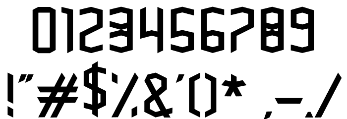 Kogapunk Font OTHER CHARS