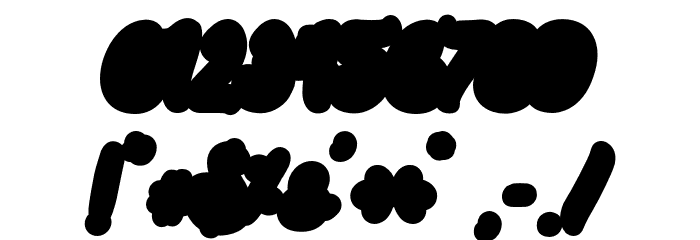 Koh Lipe Shadow - Personal Use Font OTHER CHARS