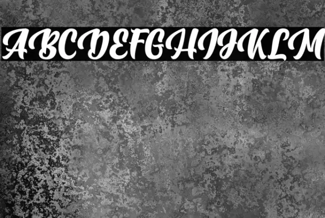 KohLipePersonalUse Font examples