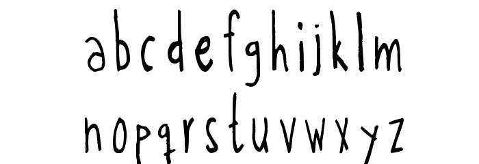 Kohicle25 Font LOWERCASE