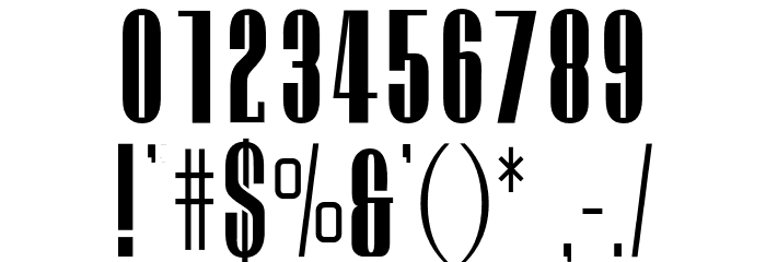 Kohmei Normal フォント その他の文字