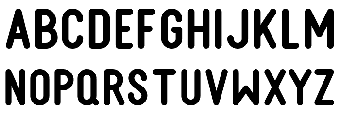 Kohne Makina Font LOWERCASE