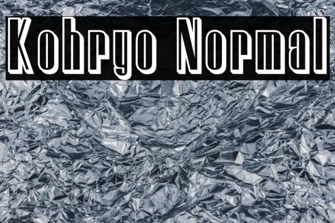 Kohryo Normal Example 3