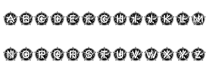 Kohsonsho Bold フォント 大文字