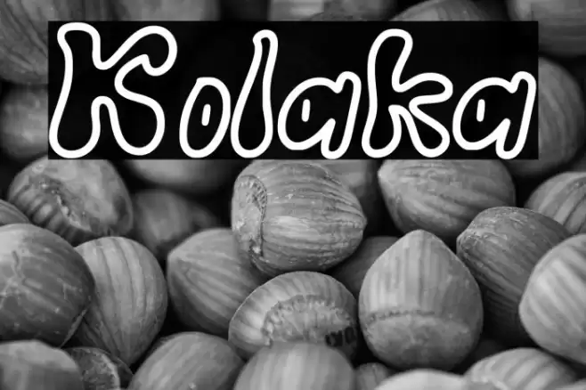 Kolaka Font examples