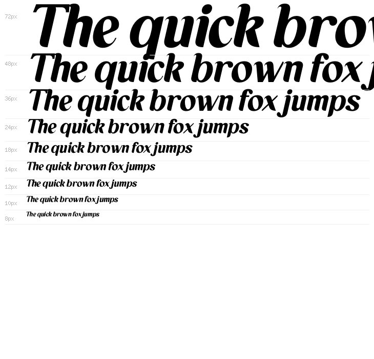 Kolgimba Italic Waterfall
