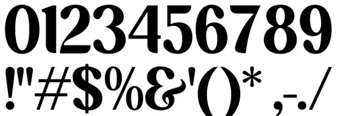 Kolgimba Font OTHER CHARS