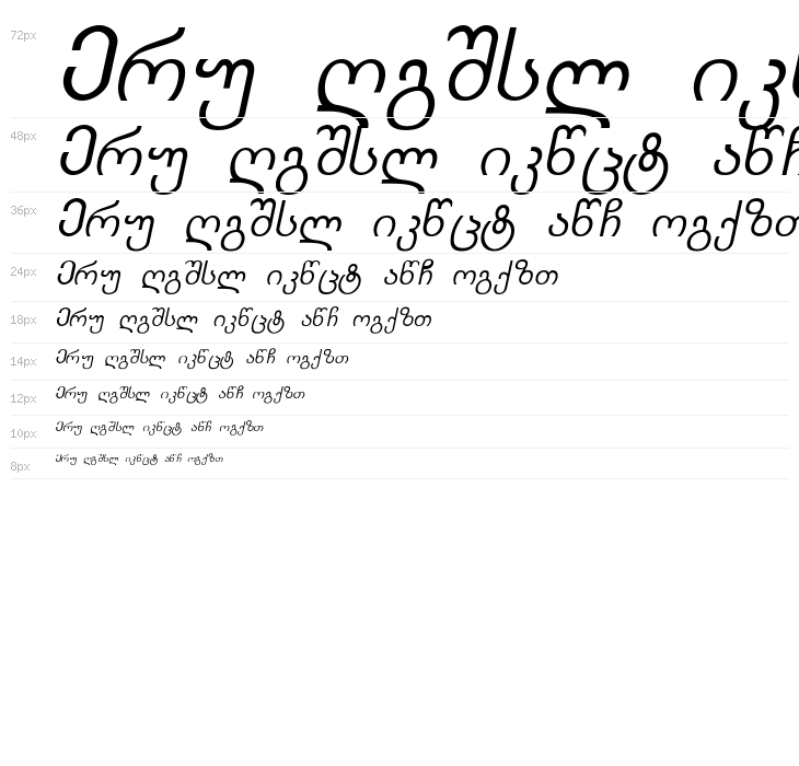 Kolkhety-ITV Italic Waterfall