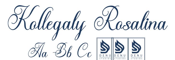 Kollegaly Rosalina Font Preview