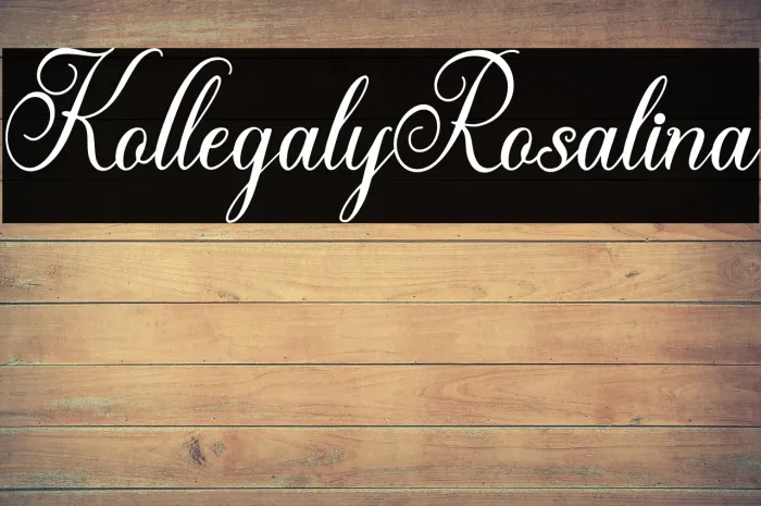 Kollegaly Rosalina Example 2