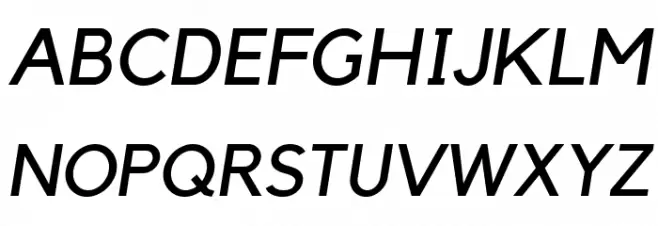 Kollektif Italic Fonte MAIÚSCULAS