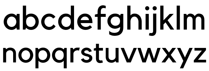 Kollektif Font LOWERCASE