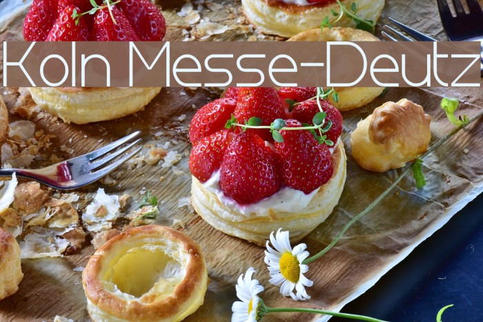 Koln Messe-Deutz Font examples
