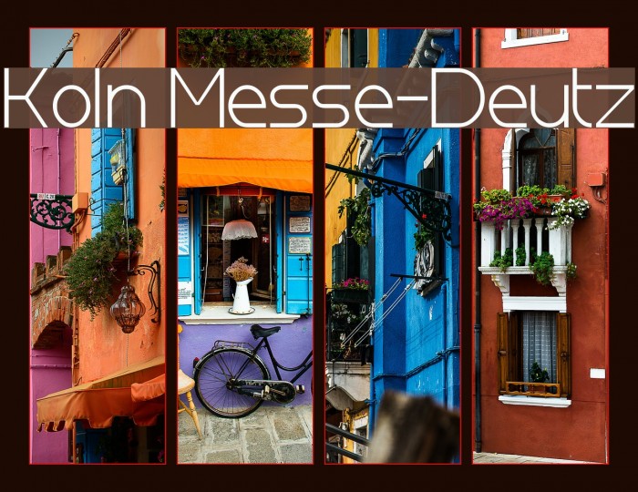Koln Messe-Deutz Font examples