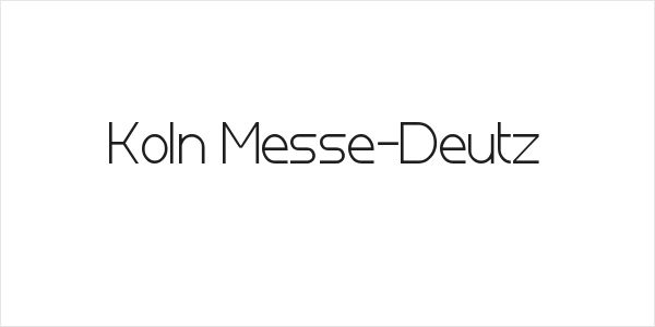 Koln Messe-Deutz Logo
