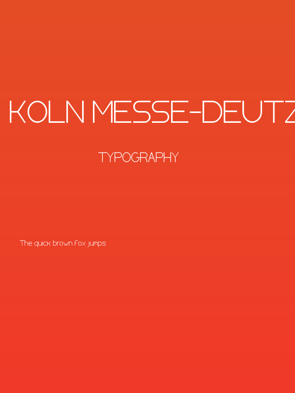 Koln Messe-Deutz Poster